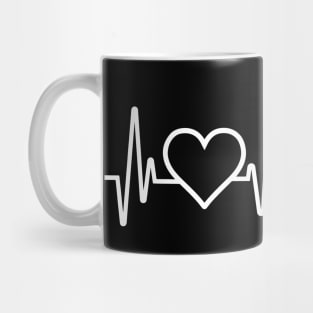 Paw Tshirt Ladies Heartbeat Mug